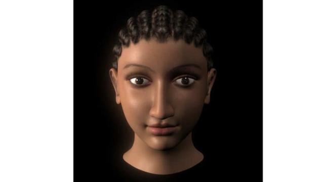 El rostro de Cleopatra, según la reconstrucción realizada por la arqueóloga y egiptóloga británica Sally Ann Ashton