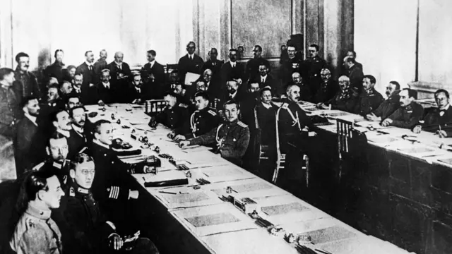 Российско-германские мирные переговоры в Брест-Литовске (3 декабря 1917 года)