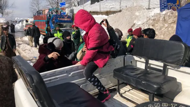 ਪਾਕਿਸਤਾਨ ਵਿੱਚ ਬਰਫ਼ਬਾਰੀ