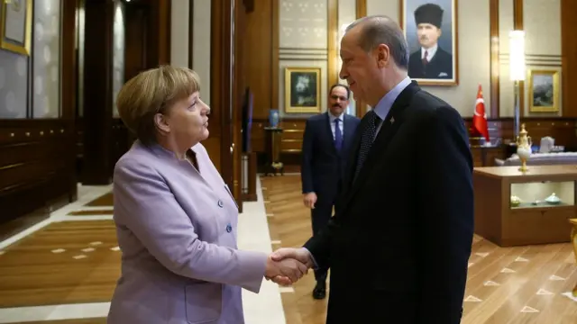 Merkel ve Erdoğan