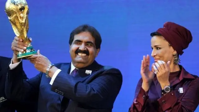 أمير قطر السابق