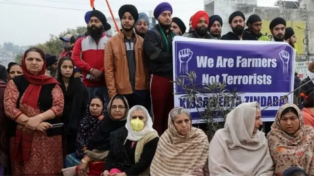 کسان احتجاج انڈیا