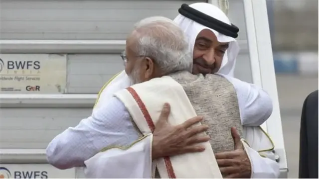 యూఏఈలో మోదీ