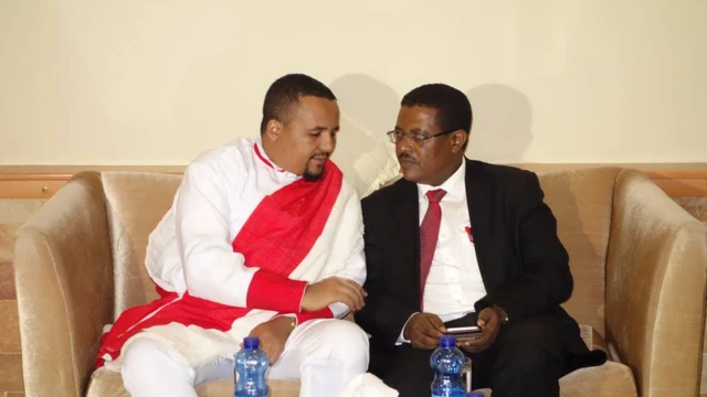 Jawar Mohammed and Gedu Andargachew