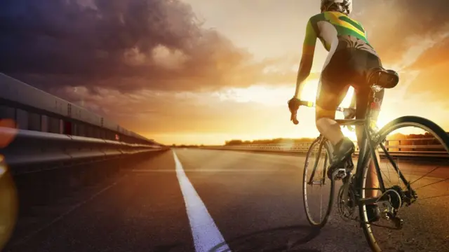 Persona en bicicleta