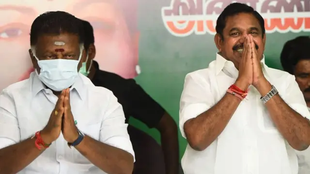 எடப்பாடி மற்றும் பன்னீர் செல்வம்