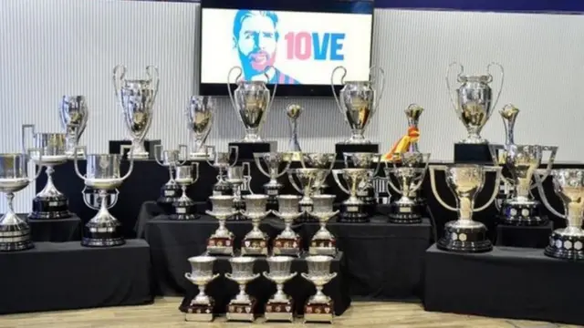 میسی کی ٹرافیاں