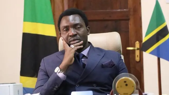 Waziri wa Utalii na mali asili Hamisi Kigwangala