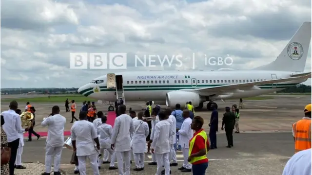 Buhari abịala Enugwu