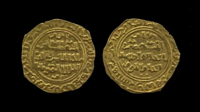 شجر الدر کے دور میں دینار کا سونے کا سکہ