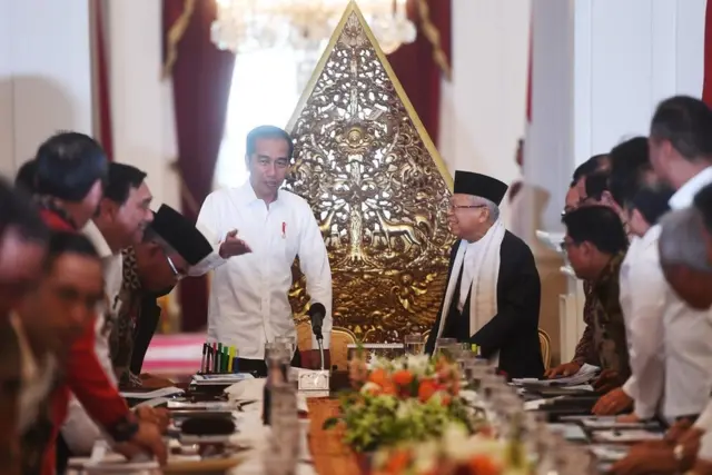 Jokowi dan Ma'ruf Amin