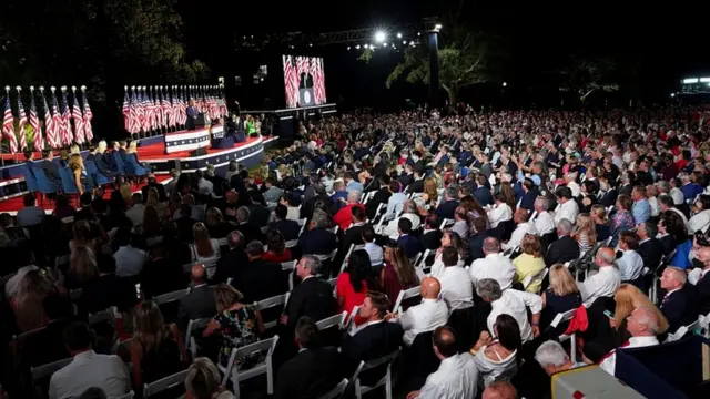 Участники последнего дня конвенции Республиканской партии