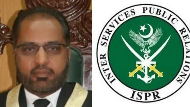 آئی ایس پی آر، جسٹس صدیقی