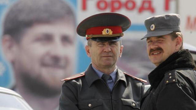Чечня, портрет Кадырова