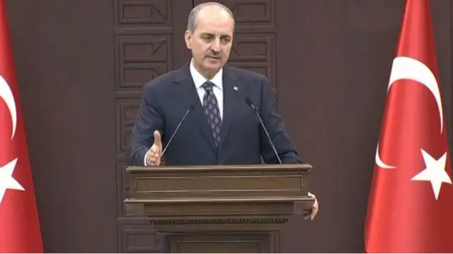 Başbakan Yardımcısı ve Hükümet Sözcüsü Numan Kurtulmuş