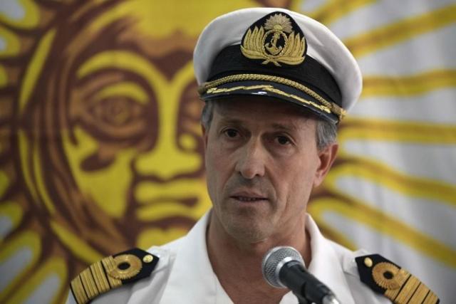 Представитель ВМС Аргентины Энрике Бальби