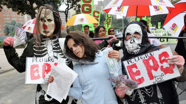 Protestas en Colombia