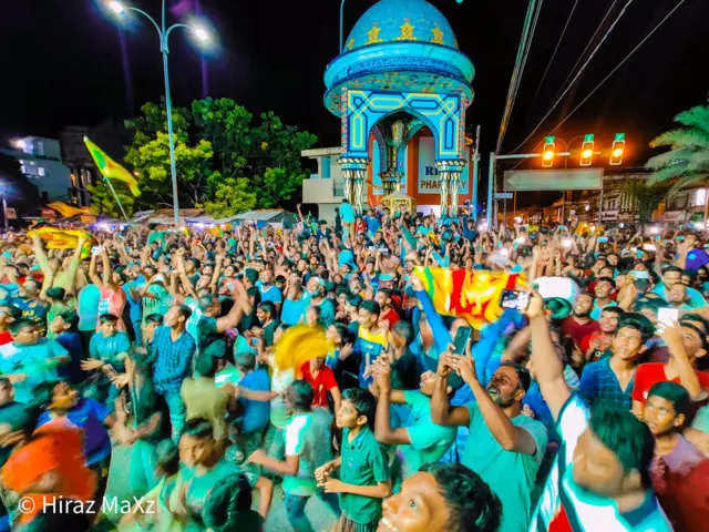 Sri Lanka cricket win