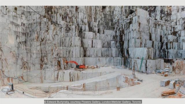 2016年，意大利卡拉拉，卡拉拉大理石采石场，Cava di Canalgrande＃2。