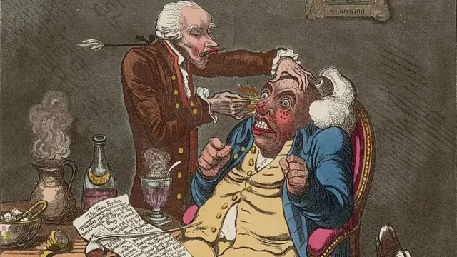 Карикатура доктора шарлатана 1801