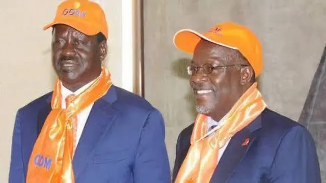 Raila Odinga na Magufuli
