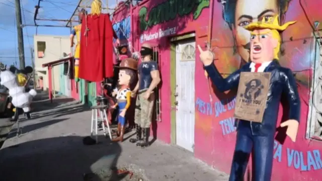 Piñata de Donald Trump