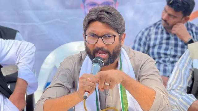 गुजरात में कांग्रेस पार्टी के कार्यकारी अध्यक्ष जिग्नेश मेवाणी