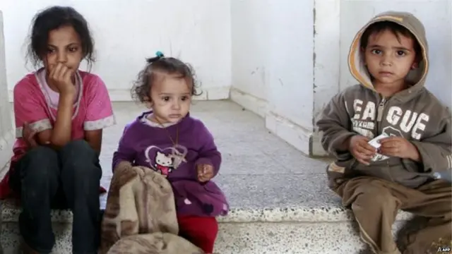 भुखमरी, यमन, बच्चे