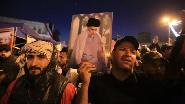 أنصار الزعيم الشيعي مقتدى الصدر