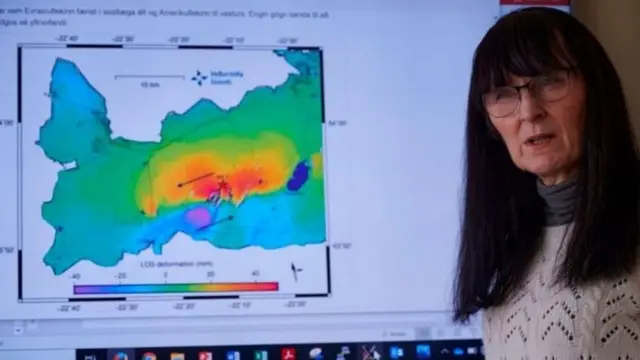 Kristin Vogfjord, mkurugenzi wa sayansi ya ardhi katika kituo cha hali ya hewa cha Iceland