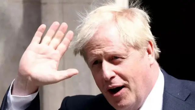 O ex-premiê Boris Johnson