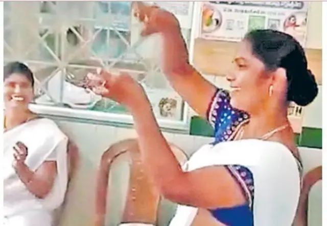 నర్సుపై చర్యలు