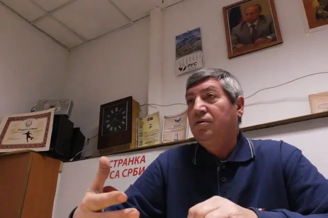 Lider Russkoй partii Serbii