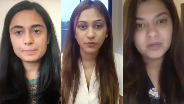 حرا ہاشمی، انعم چندانی اور ماروی احمد