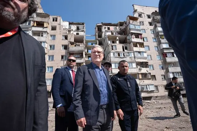 Незадовго до відставки британський прем'єр Кір Стармер відвідав Київ