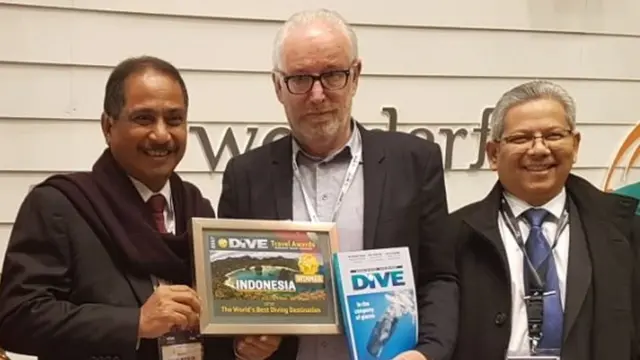 Penghargaan best diving destination