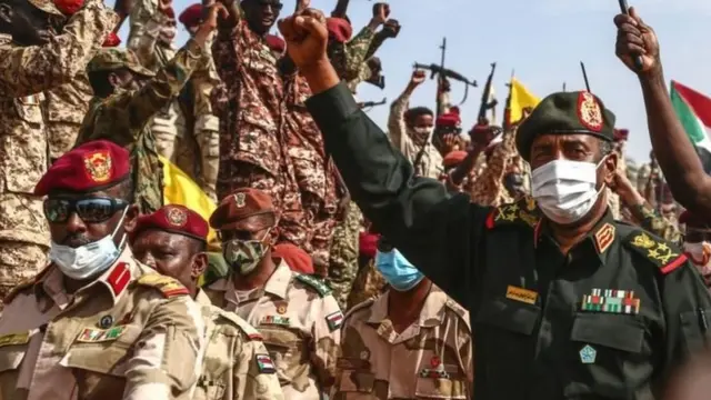 Kiongozi wa Sudan jenerali Burhan ambaye anaongoza baraza kuu la mpito ni miongoni mwa maafisa ambao wana uwezo mkuu nchini Sudan