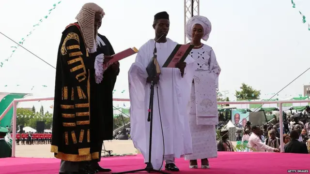Professor Yemi Osinbajo as Nigeria vice presido