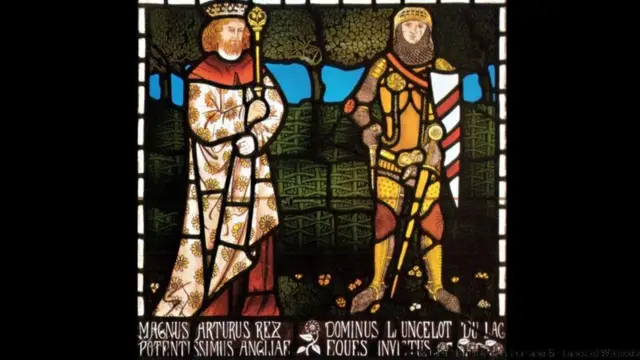 Король Артур і сер Ланселот, 1862 р.