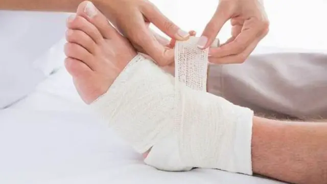 चीनी, घाव की पट्टी