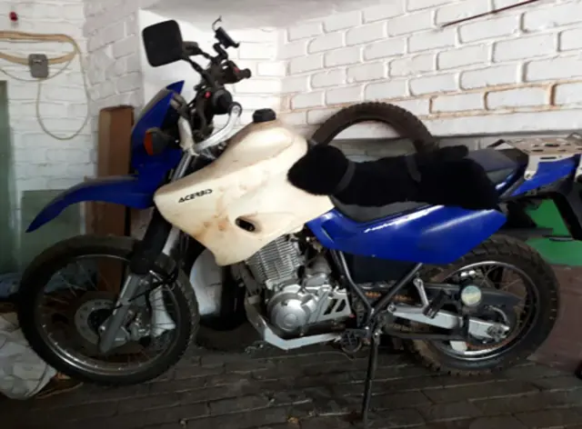 La moto de Stephen McGown (Foto: Stephen McGown)