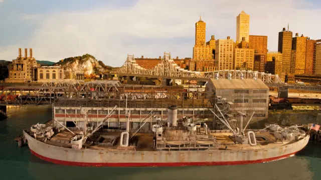 I am railing Sir Rod Stewart reveals his epic model railway city BBC News