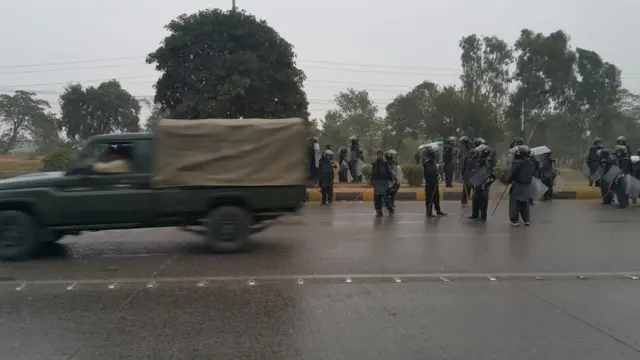 احتجاج، پولیس