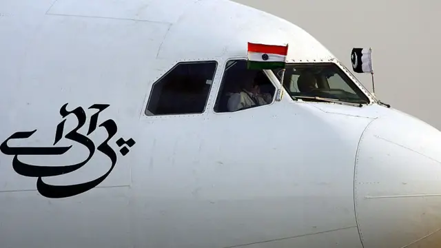 मुशर्रफ़ का विमान