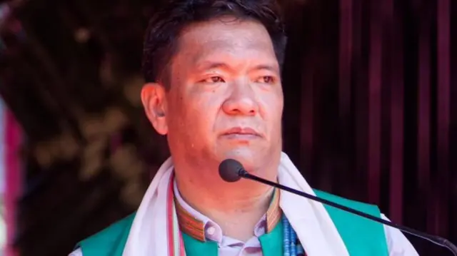 अरुणाचल प्रदेश के मुख्यमंत्री पेमा खांडू.