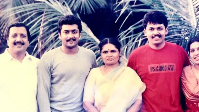 சிவகுமார், சூர்யா, லக்ஷ்மி, கார்த்தி