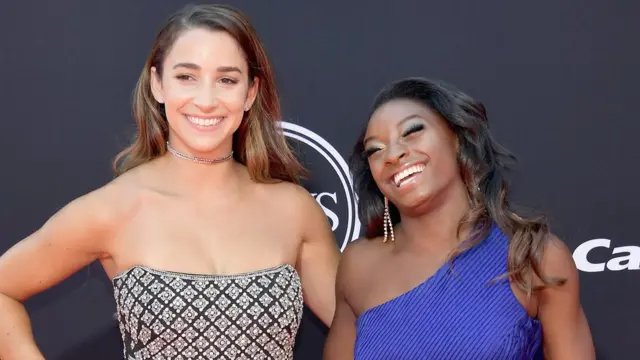 سیمون بائلس اور ایلی ریزمین