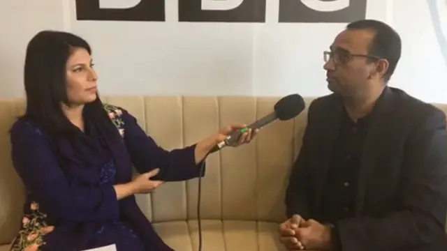 ਬੀਬੀਸੀ ਪੱਤਰਕਾਰ ਸ਼ੁਮਾਇਲਾ ਜਾਫ਼ਰੀ ਤੇ ਬੀਬੀਸੀ ਉਰਦੂ ਦੇ ਸੀਨੀਅਰ ਪੱਤਰਕਾਰ ਆਸਿਫ ਫਾਰੂਕੀ