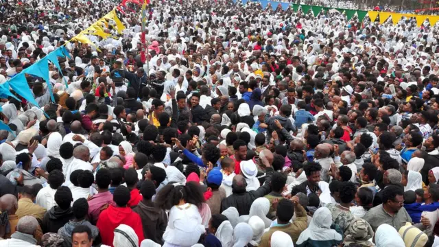 ኣከባብራ በዓል ጥምቀት ኣብ ከተማ ኣስመራ