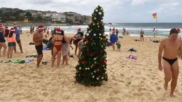 Найпершими Різдво зустріли у Австралії